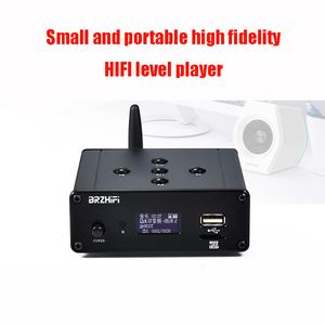 Kulaklıklar Kulaklıklar HD Kayıpsız Müzik Çalar Ess9018 Kod çözme Bluetooth 50 U Disk TF Kart FM Radyo Hifi Dijital Turntable 21 Kanal Çıkışı 230719