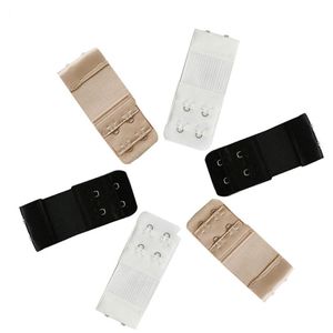 30 шт. Elastic 2 Rows 2 Hooks Bra Extenders Bands для Ladies Bra Clasp Brap Extender Женщины -девочка Bra Accessories269c