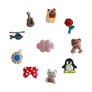 Shoe Parts Accessories Funny Cartoon Charms For Clog Sandals Unisex Decoration Cute Jig Party Gift Rose Bow Die Cloud Drop Delivery Othte