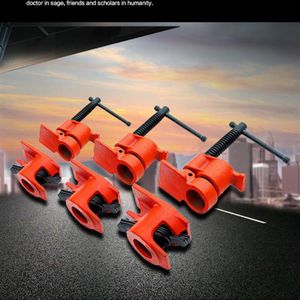 Hand & Power Tool Accessories 1 2 3 4 Inch Heavy Duty Pipe Clamp For Woodworking Wood Gluing Steel Cast Iron Fixture Carpenter254S