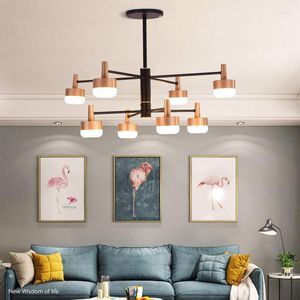 Pendant Lamps Vintage Led Iron Light Ceiling Industrial Lighting Lamp Christmas Decorations For Home Chandelier