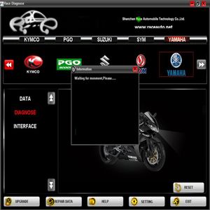 Scaner Motorradscanner Rennen RMT-1 6in1 Motordiagnosewerkzeug Reparatur für Y-Amaha SYM KYMCO Suzuki HTF PGO2870