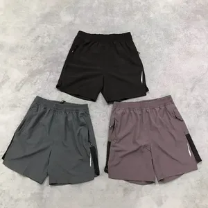 Ice Silk Shorts snabbtorkande tunna lösa strandsportshorts utomhus casual mäns kort