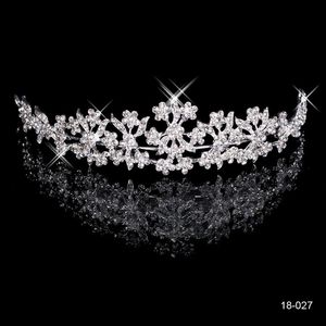 2015 nowe tanie poniżej 5 eleganckich dhinestones ślub PROM PROM TIARAS Crowns 18K Bridal Jewelry Akcesoria