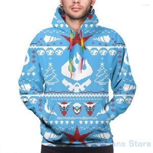 Men's Hoodies Mens Sweatshirt For Women Funny An Ugly Gurren Lagann Christmas Sweater Print Casual Hoodie Streatwear