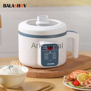 Electric Skillets 17L Mini Multi Cooker NonStick Electric Cooker with Steamer SingleDouble Layer Rice Cooker Electric Hot Pot Smart Rice Cooker J230720