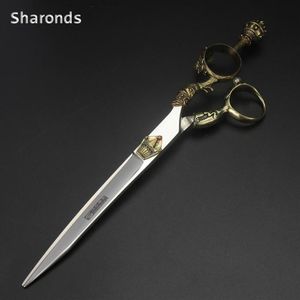 Sharonds Professional Hairdressing Scissors 6 0 inch 440c Japanese haircut crown scissors salon style hair281b