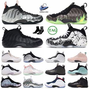 Mens One Pro Penny Hardaway Bues Butach Bues Authentic Foam 1 Posite Black Aurora Volt Chrome White Elephant Print Northern Lights OG Sports Sneakers