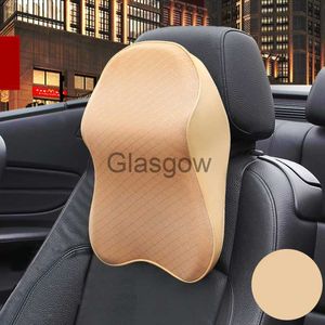 Sitzkissen Autositz-Kopfstützenpolster 3D-Memory-Foam-Kissen Kopf-Nacken-Schmerzlinderung Reise-Nackenstütze Atmungsaktives Mesh-Gewebe Memory-Foam-Kissen x0720 x0721 x0721 x0730