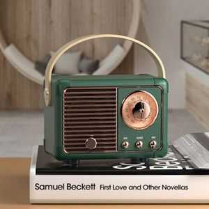 Radio Retro Bluetooth Ser Vintage FM Wireless with Old Fashioned Classic Style Strong Bass Enhancement 230719