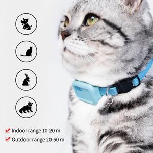 Inne zaopatrzenie psa Smart Locator Antilost Kołnierz Pet Pet GPS Detekcja marki dla kota ptaka 230720