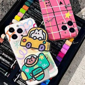 Cartoon Bear Rabbit Car Aircraft Cute Mobile Phone Korea Grip Tok Holder Ring Accessories SmartPhone Griptok Stand Pop Support L230619