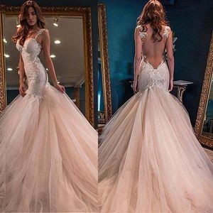 Sweetheart Neckline Mermaid Evening Dresses With Sexy Illusion Lace Appliques Prom Party Dresses Evening Gowns240w