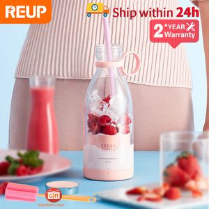 Frutas Vegetais Ferramentas Espremedor Elétrico Mini Liquidificador Portátil Misturadores de Frutas Extratores de Frutas Máquina de Suco Multifuncional Liquidificador Smoothies Mixer 230719