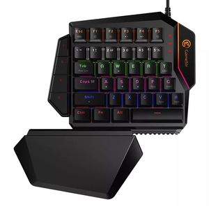 Gamesir GK100 Mini Mechanical One-Hand Keyboard Blue Switches för PC Gaming257T