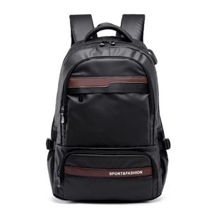 Многофункциональный ноутбук рюкзак с рукавом корпус пакет с водонепроницаемым USB -зарядным портом школьной сумки для путешествий