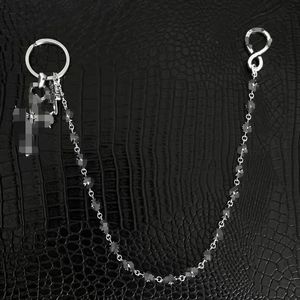 Серебряная винтажная цепочка с крестом для мужчин и женщин в одном стиле