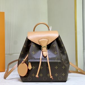 Modedesigner-Rucksack für Herren und Damen, große Kapazität, tragbare Einkaufstasche, Vintage-Presbyopie-Tasche, klassische Geldbörse, Kartentasche #45410