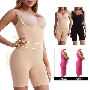 Kvinnors shapers bodysuit Shapewear for Women Mage Control Full Body Shaper Slimming Corset Underwear Fat Belly Lil Slimmer Fajas 230719