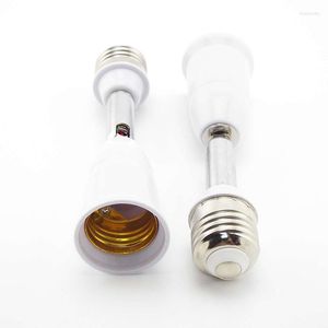 Lamp Holders 2pcs Flexible Position Holder Extender For E27 Socket Adjustable To Base Converter Screw Bulb Extension Adapter