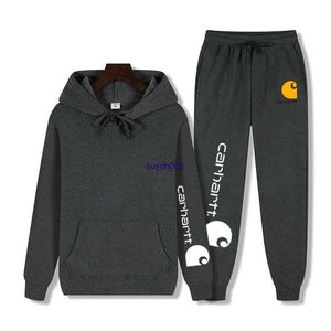 Новые мужские и женские спортивные костюмы модного бренда Carhart Suit Sports Hoodie 9tru