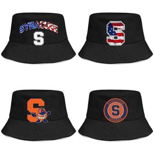 Syracuse Orange Round Logo mens and women buckethat cool personalized bucket baseballcap Basketball logo Effect Flag USA flag Univ1697
