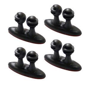 8pcs Lot Car Wire przewód przewód Uchwyt kabla uchwyt kabla Organizer Zrzucanie samoprzylepnego zacisku klipy kablowe246U