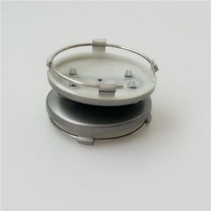 100st 60mm Gray Black Car Wheel Cover Center Caps Hub Rim Badge för A3 A4 A5 A7 A8 Q3 Q5 Q7 TT S3 S4 4B0601170351A