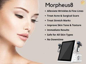 Morpheus8 Spa Salon Kullanılan Fraksiyonel Vakum RF Microbleedle Vakum RF Cilt Bakımı Güzellik Salon Ekipmanı CE