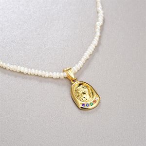 S925 Silver Square Shape Pendant Halsband i 38 cm med färgglad diamant för kvinnor Bröllopsmycken Present PS81433085