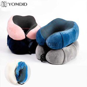 Poduszki siedzeń Pita Piana U Szyjka W kształcie U Soft powolne odbicie przestrzeniowe Poduszka Szyja Selfcare samolot Poduszka HEADREST UNISEX x0720