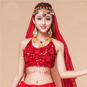 Scene Wear Belly Dancing BH för Women Sex Dance Egypt Style Ballet Dancewear