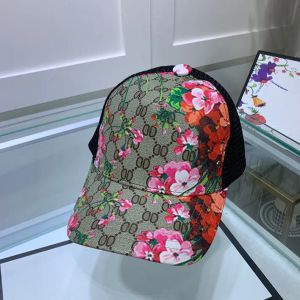 Роскошные дизайнерские шляпы Mens Baseball Cap Cacquette G Classical Women Caps Trend Street Fitted Cap Tiger Patter