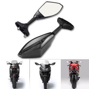 Nowy sygnał skrętu zintegrowane lusterki wyścigowe dla Yamaha R1 R6 FZ motocykl GSXR 600 750 2001-2005 2009-2012; GSXR 1000 2001-2216J