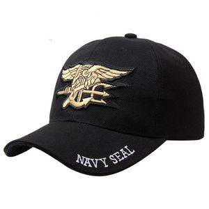 High Quality Mens Famous US NAVY Brand Baseball Cap Navy Seals Cap Tactical Army Cap Trucker Gorras Snapback Hat For Adult279O