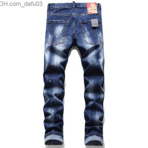 Jeans da uomo design new jean per pantaloni da uomo jeans skinny super Stretch pantaloni High Rise 90s Stretch Denim Pantaloni hip hop streetwear Badge pant Z230720