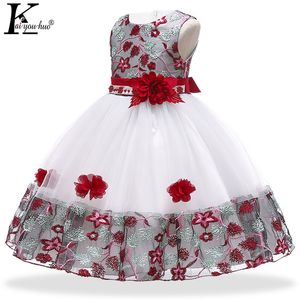 Abiti per bambini Flower Girls Wedding Prom Dress For Girl Elegant Baby Clothes Evening Princess Party Carnival Easter Vestidos