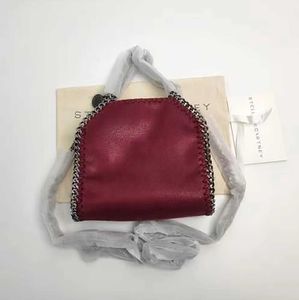 Projektantka Stella McCartney Falabella Mini Tote Luksusowa kobieta Metallic Sliver Black Tiny Shopping Women torebka Nisza High Sense