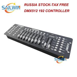 Billiga DMX192 Controller Stage Light DMX -konsol för scen Disco Lighting Event Party Club 384 Command Wing MA Console3021