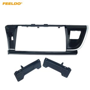 Feeldo Car 2din 10 1 Toyota Corolla Altis LHD 스테레오 패널 대시 설치 프레임 키트 #627194S 용 라디오 파시 아 프레임 어댑터