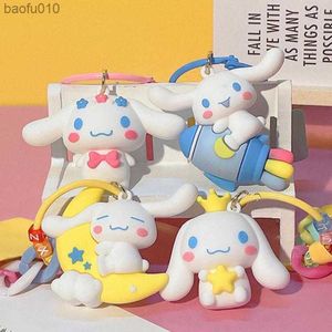 Kawaii Handy Anti Lost Lanyard Kette Schlüsselanhänger Niedlicher Cinnamoroll Anhänger Kreative Frau Mädchen Geschenk Handy Zubehör L230619