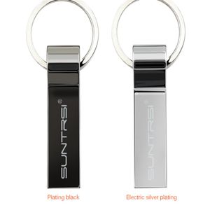 محرك أقراص فلاش Metal USB مع سلسلة المفاتيح USB 2 0