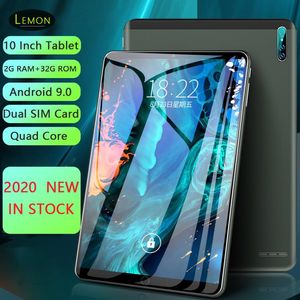 태블릿 PC 2GB RAM 32GB ROM Android 9 0 WiFi 3G 네트워크 스마트 블루투스 1280 800 IPS LCD 듀얼 SIM 카드 10 인치 새로운 고품질 271x