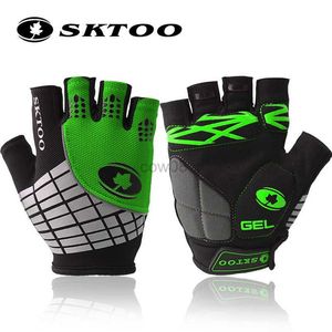 Cycling Gloves Cycling Gloves Half Finger Mens Women's Summer Breathab Bicyc Short Gloves Ciclismo MTB Mountain Sports Bike Accessories HKD230720