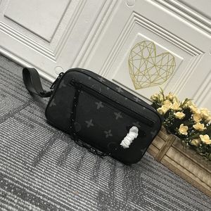 High Quality Designer Bag Mens Leather embossed Shoulder Bag Fashion Portable Box Bag Vintage printing Tote bag #60237