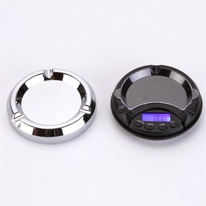 Bärbar smyckeskala Mini AshTray Pocket Scale 0 01G 0 1G Kök Elektroniskt guldväg293m