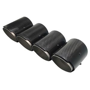 1 peça pontas de tubo de escape de fibra de carbono AK adequadas para BMW F87 M2 F80 M3 F82 F83 M4 Direct Fit ou Universal silenciador Tail Pipes1958