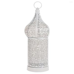 Table Lamps Moroccan Lantern Battery Operated Cage Atmospheres Lamp Hollow Pattern Boho Light Energy-saving Hanging
