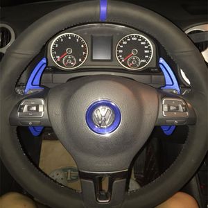 Volkswagen Golf için 6 GTI Tiguan Scirocco Leon Cupra CC Direksiyon Simidi Vardiyalı Küreklerin Modifikasyonu Genişletilmiş Dekorasyon167U