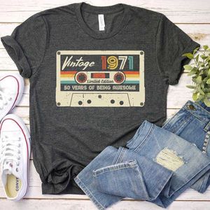 2021 sommer Neue CD Recorder Rundhals Casual Kurzarm Einfache T-shirt für Männer und Frauen